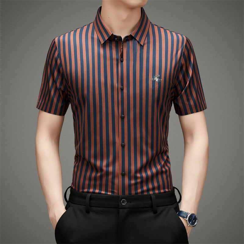 Summer Thin Plaid Fashion Casual Shirt(you410)