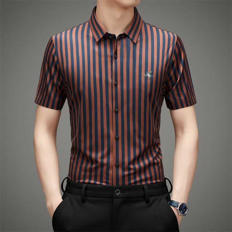 Summer Thin Plaid Fashion Casual Shirt(you410)