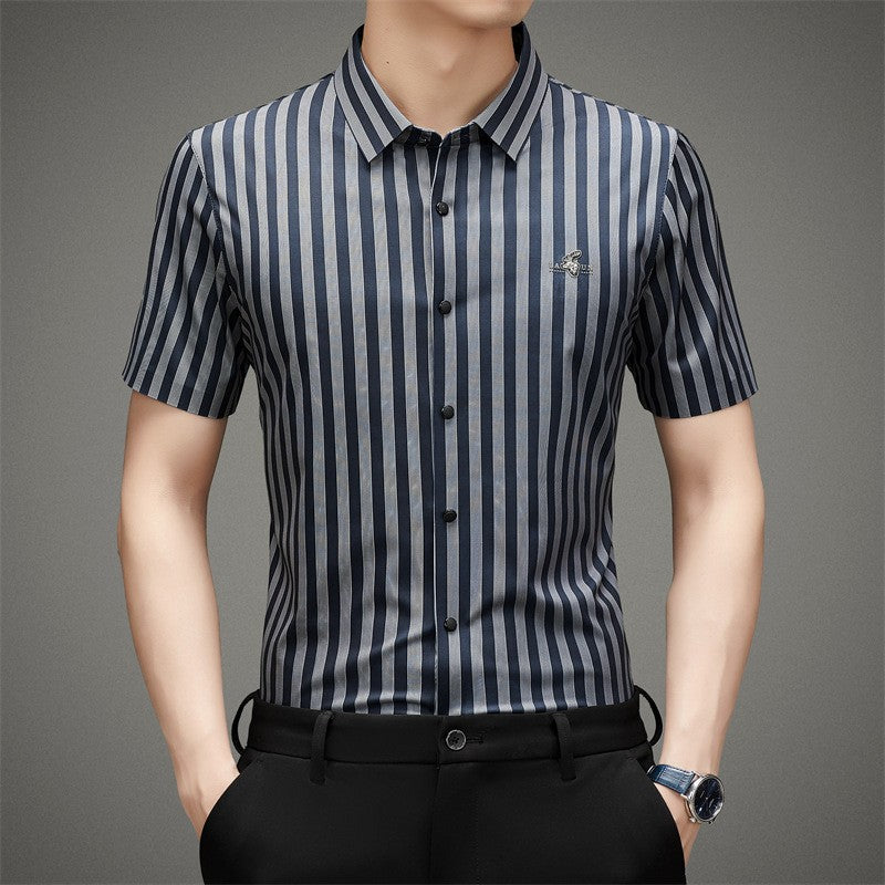 Summer Thin Plaid Fashion Casual Shirt(you410)