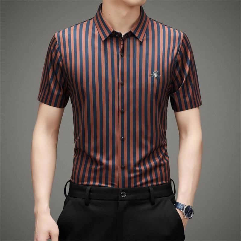 Summer Thin Plaid Fashion Casual Shirt(you410)