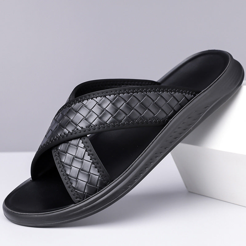 Summer men's trendy all-match non-slip beach slippers(cm522)