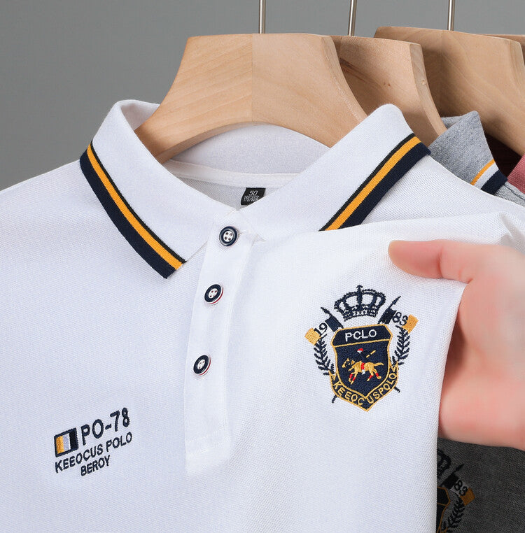Men's premium embroidered polo shirt (cm528)