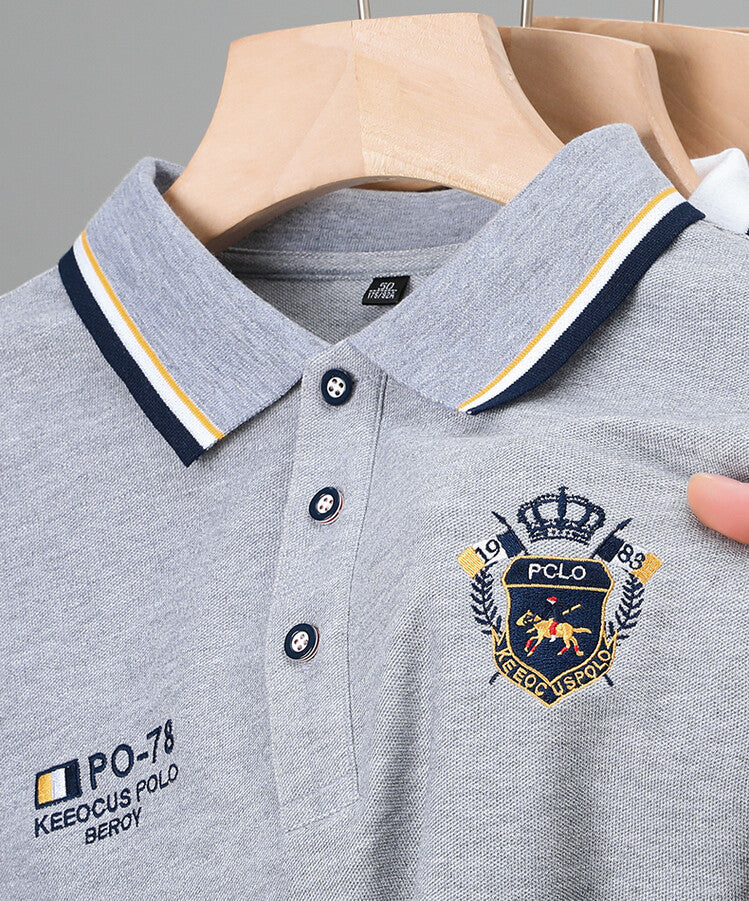 Men's premium embroidered polo shirt (cm528)