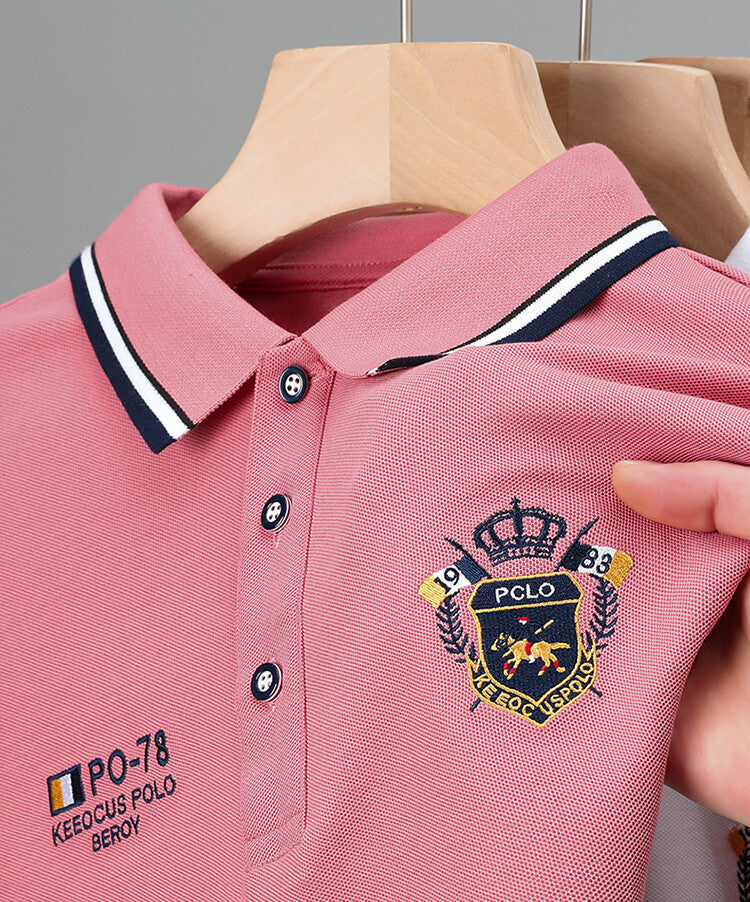 Men's premium embroidered polo shirt (cm528)