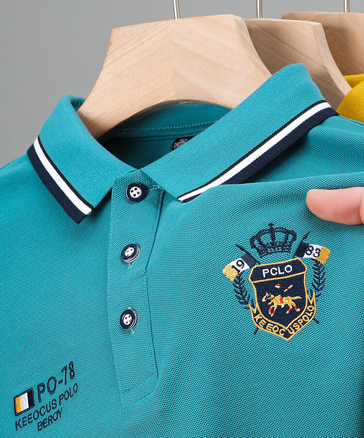 Men's premium embroidered polo shirt (cm528)