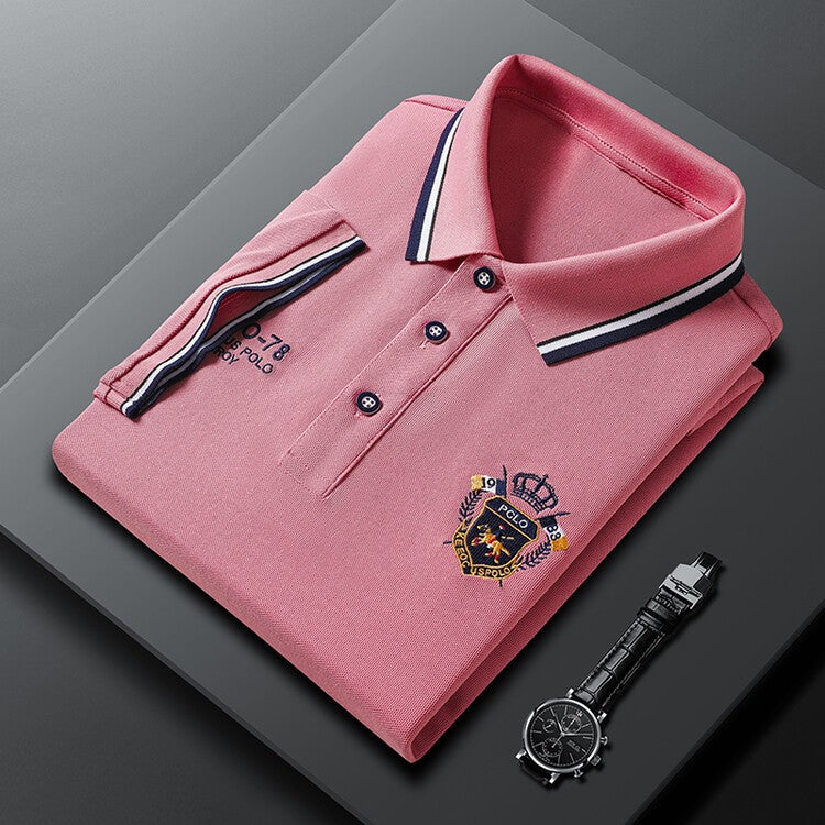 Men's premium embroidered polo shirt (cm528)