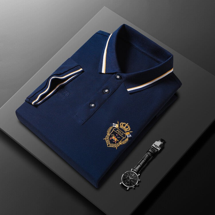 Men's premium embroidered polo shirt (cm528)
