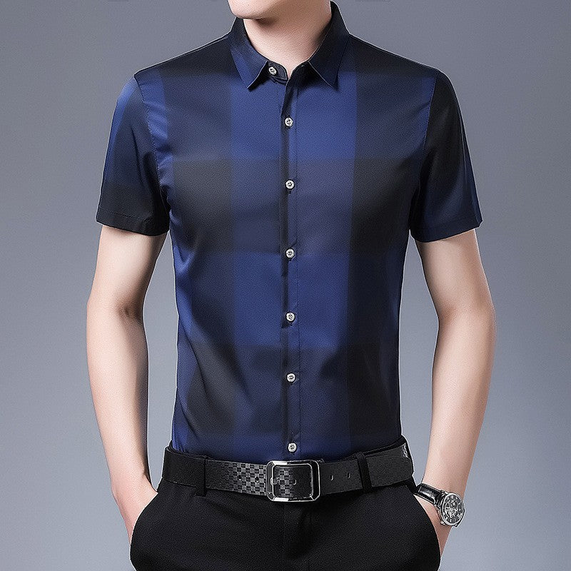 Men's Plaid Printed Trendy Shirt(cm531)