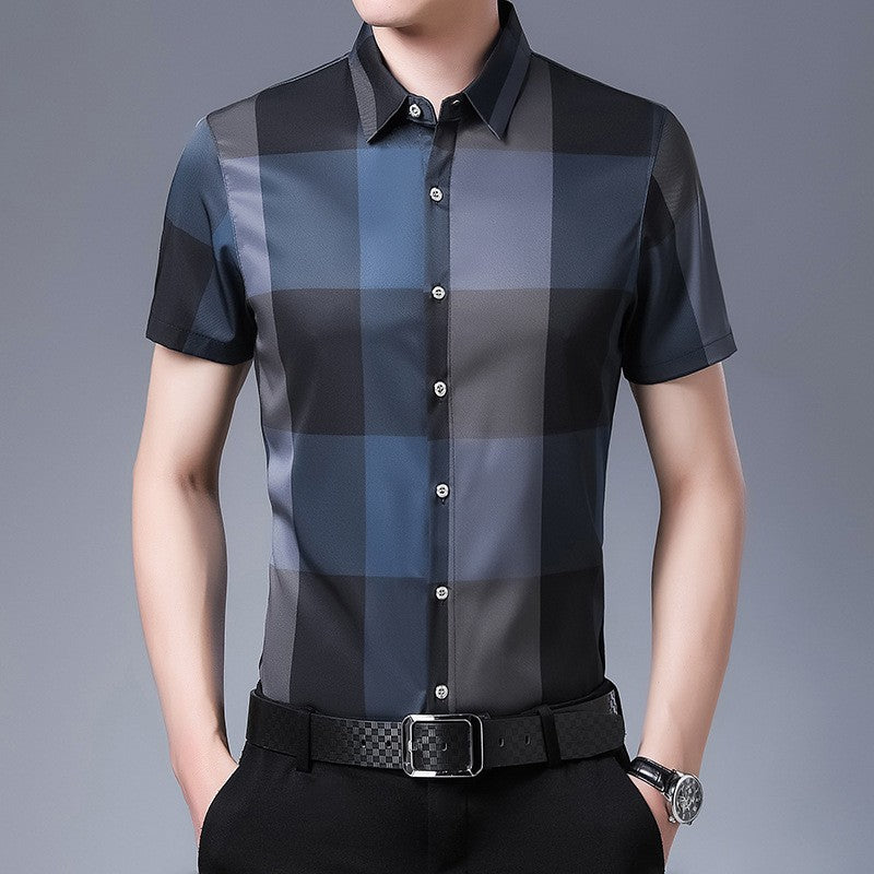 Men's Plaid Printed Trendy Shirt(cm531)