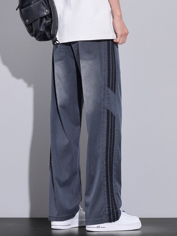 Men's loose straight lyocell casual trousers(you412)