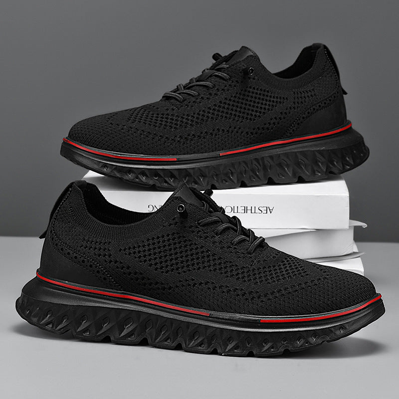 Men's mesh flyknit sneakers(you421)