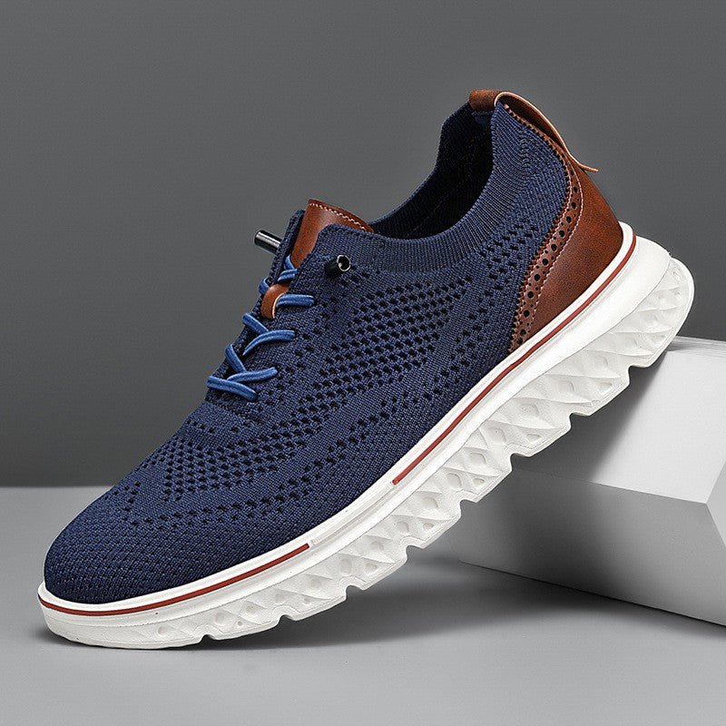 Men's mesh flyknit sneakers(you421)