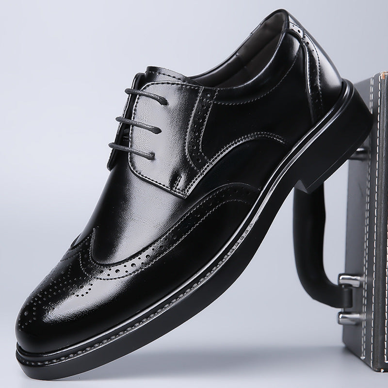 Men's new pointed toe business formal leather shoes(cm549)