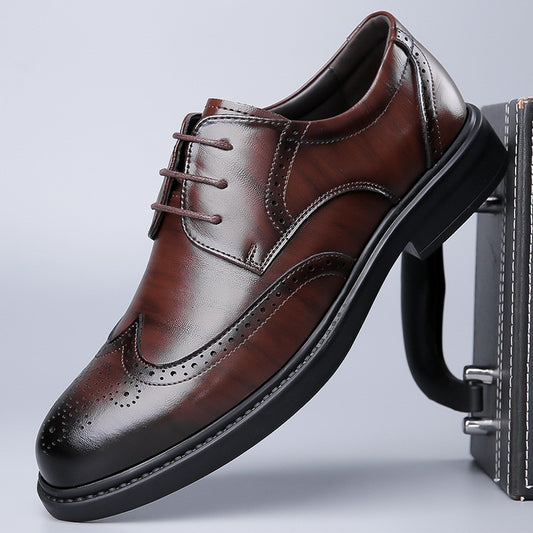 Men's new pointed toe business formal leather shoes(cm549)