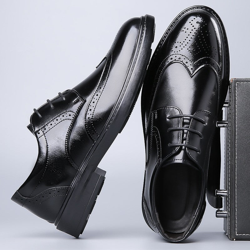 Men's new pointed toe business formal leather shoes(cm549)