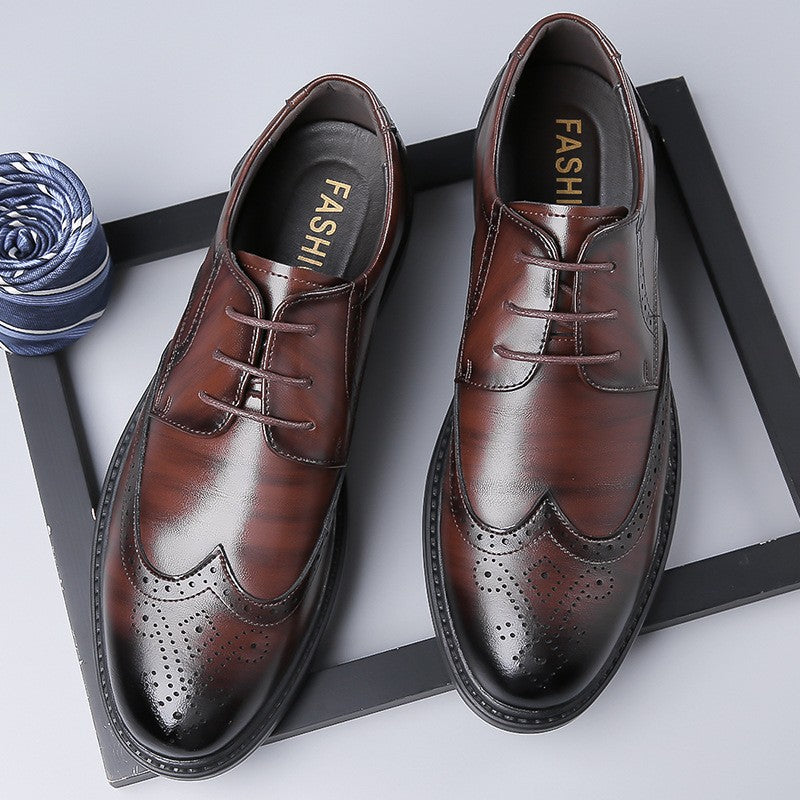 Men's new pointed toe business formal leather shoes(cm549)