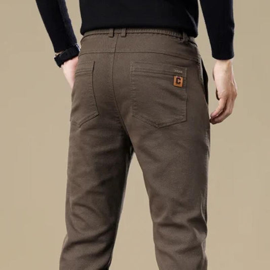 Men's new stretch casual straight trousers(cm571)