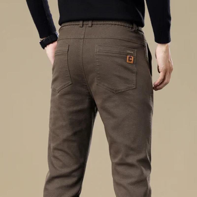 Men's new stretch casual straight trousers(cm571)
