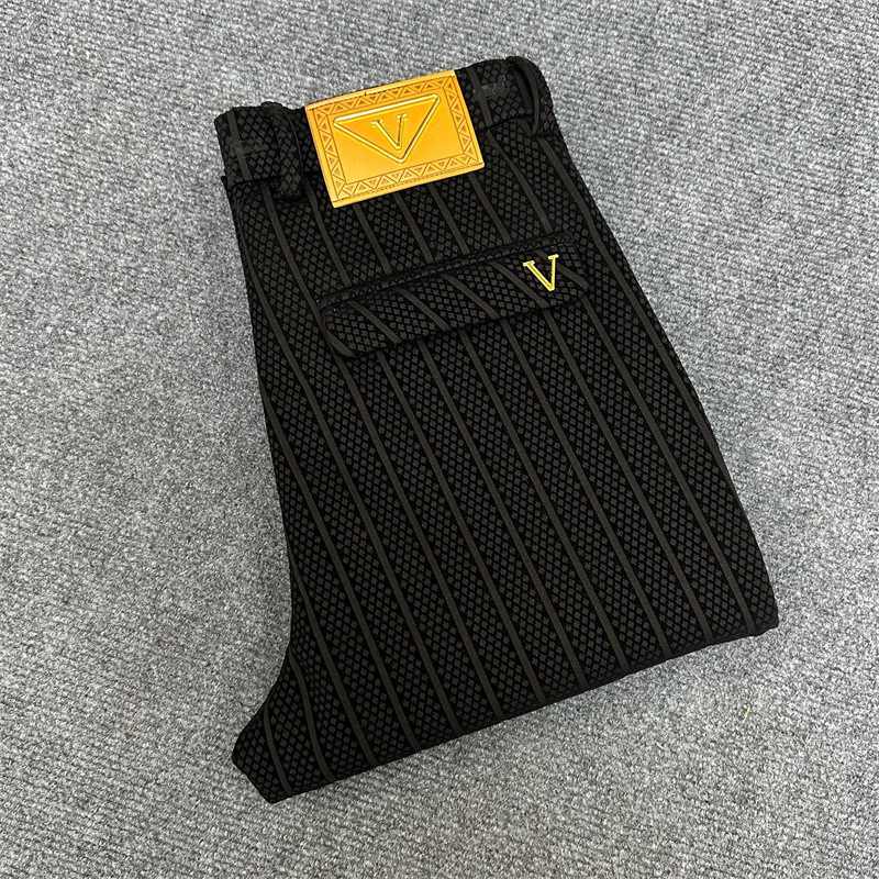 Men's summer high-end slim straight casual pants(you417)