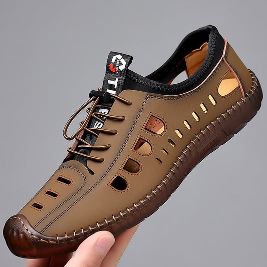2025 Men's Leather Soft Sole Casual Shoes(cm325)