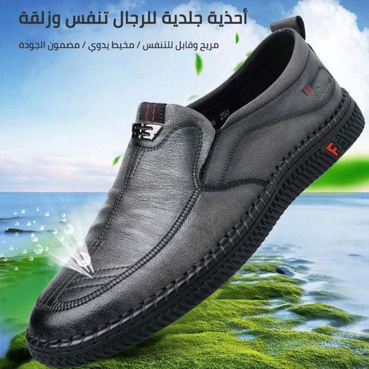 2024 new men's leather shoes