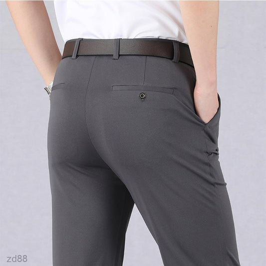 【اشتري واحدة واحصل على واحدة مجانا】Men's Casual Stretch Suit Pants
