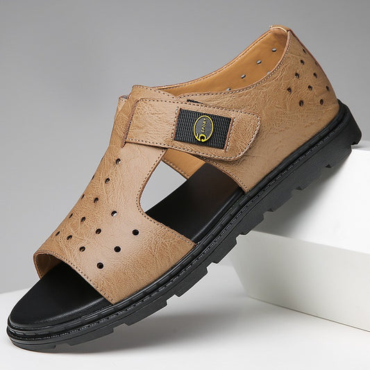 2025 Summer Hollow Breathable Roman Sandals(cp122)