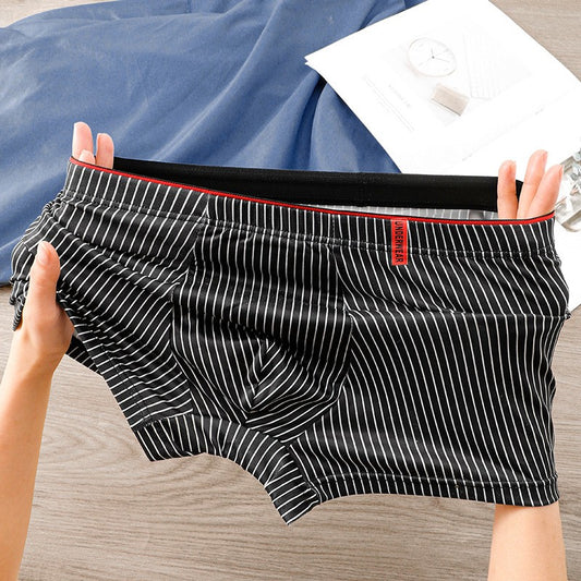 cm312-2025 Men's Sports Loose Antibacterial Breathable Boxer Briefs