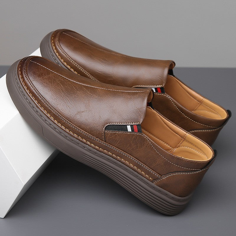 Men's classic durable business casual leather shoes(cm113)