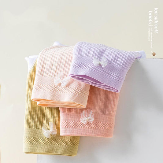 8-pack Morandi color breathable mid-high waist women's panties