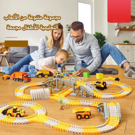 hou124-Variety of assembled children's educational toys