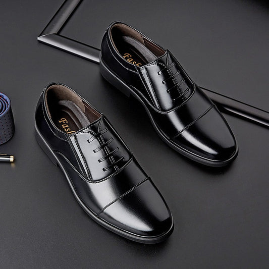2024 Summer Patent Leather Business Formal Leather Shoes