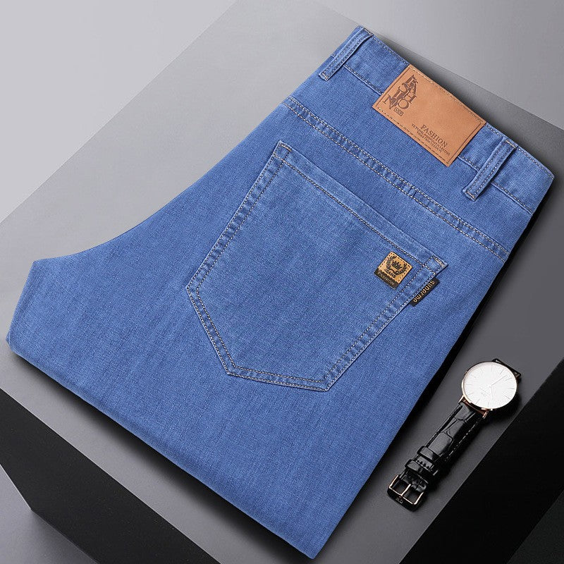 ezo351-2025 Spring Men's Loose Straight Jeans