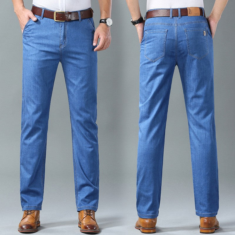 ezo351-2025 Spring Men's Loose Straight Jeans