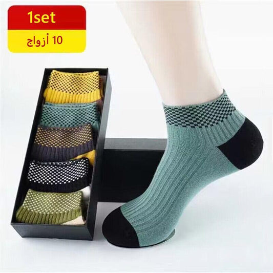 zd206-Anti-odor sports breathable sweat-absorbent socks for men
