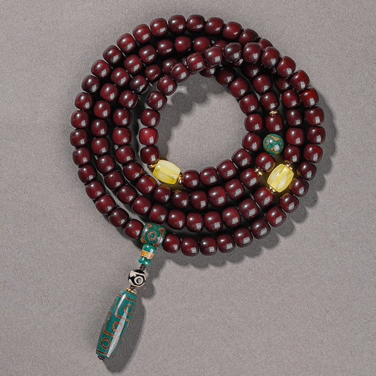 Bodhi root rosary bracelets for men and women