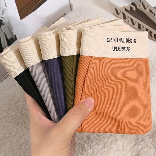 hou186-Men's pure cotton graphene antibacterial boxer briefs
