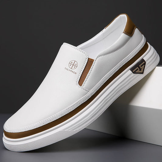 Spring and summer men's casual leather shoes(mx595)