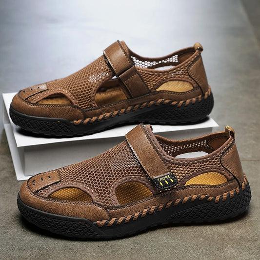 Breathable and versatile hollow mesh men's shoes(px182)
