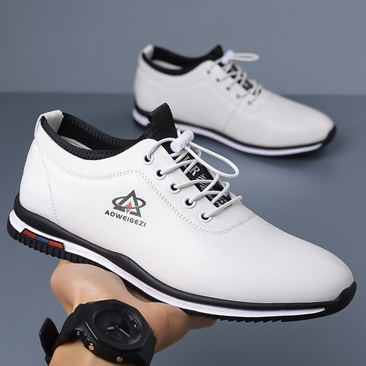 Men's business casual leather shoes