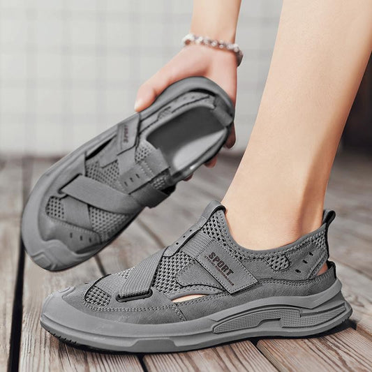 Summer mesh breathable hollow sandals
