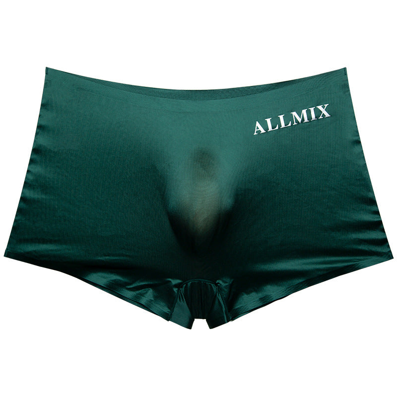 luu455-Sexy 3D Design Ice Silk Men's Underwear