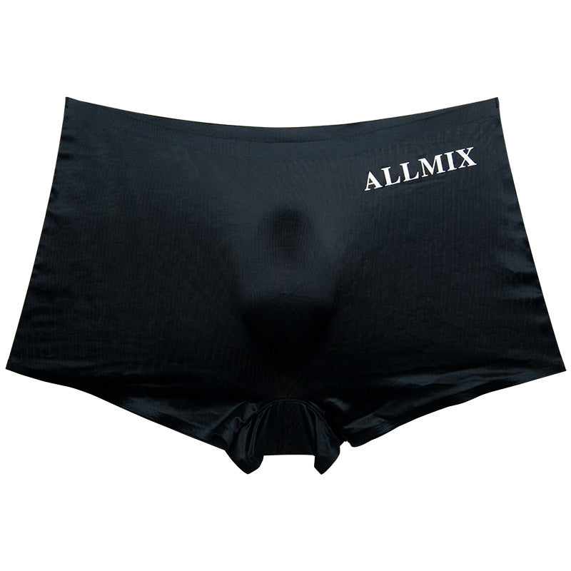luu455-Sexy 3D Design Ice Silk Men's Underwear