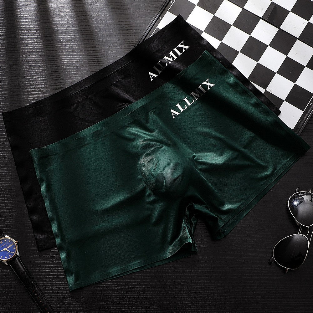 luu455-Sexy 3D Design Ice Silk Men's Underwear
