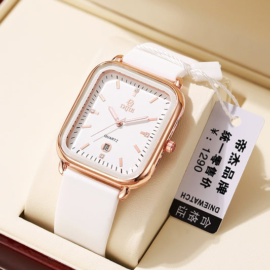 zp436-Simple Women's Square Quartz Watch اشتري 1 و إحصول على 1 مجانا