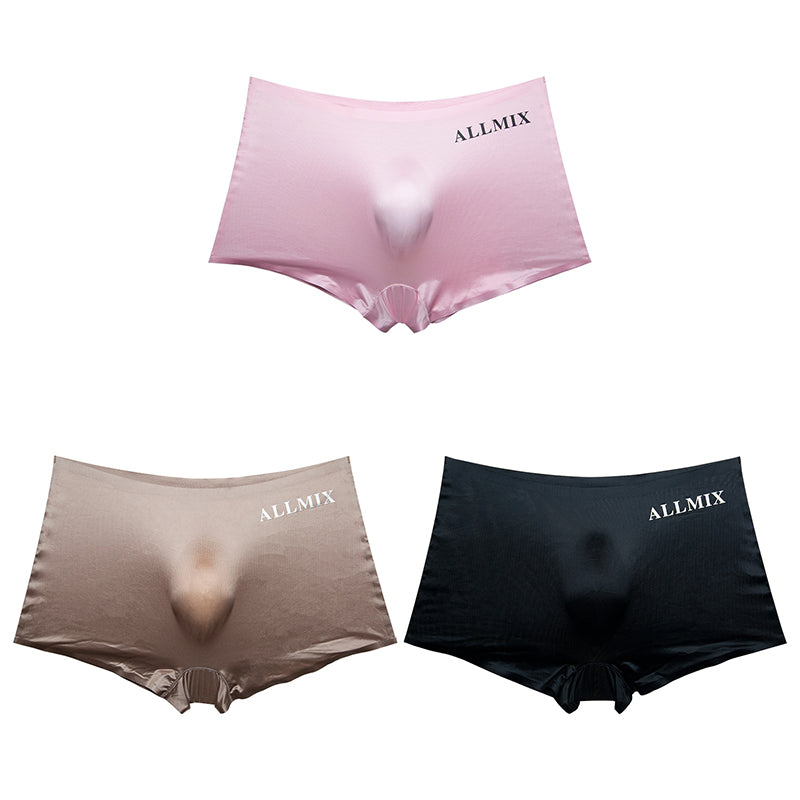 ud2-3-Piece Sexy Translucent Men's Underwear