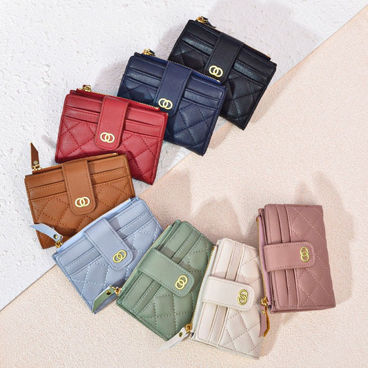 Fashionable multi-card wallet for women