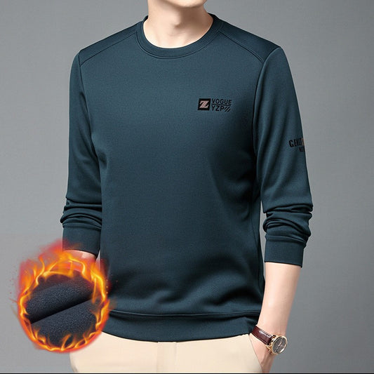 you241-Men's thick fleece sweatshirt