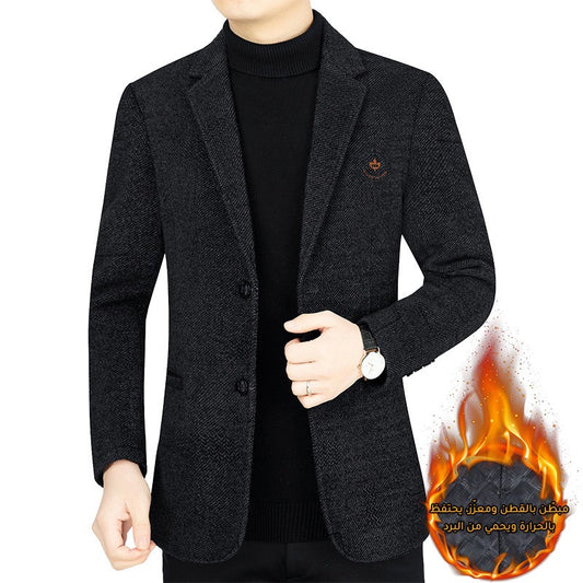 zq308-Men's woolen suit jacket