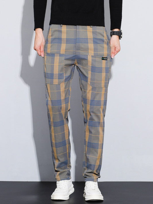zd292-Men's autumn and winter straight casual pants